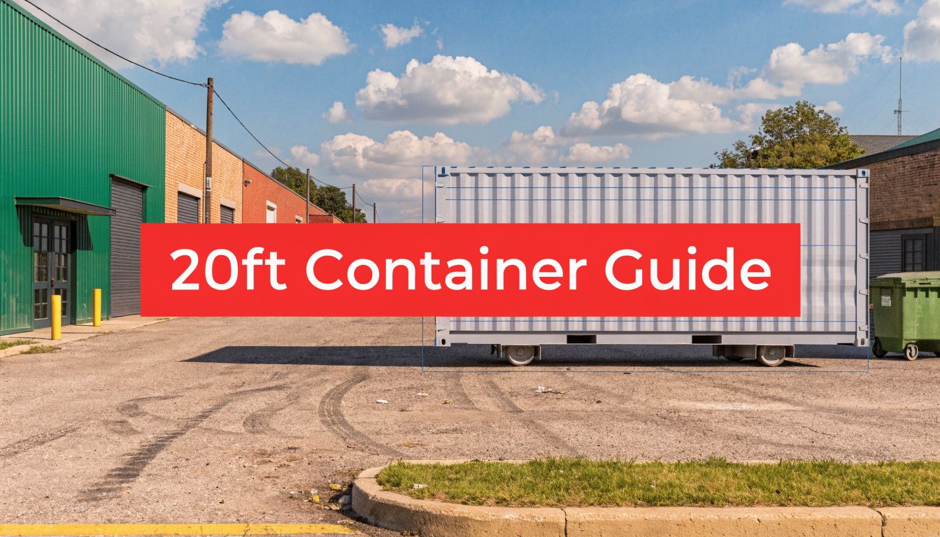 20' Container Length Exact 20ft Shipping Container Dimensions Guide - Quickfit Container ...