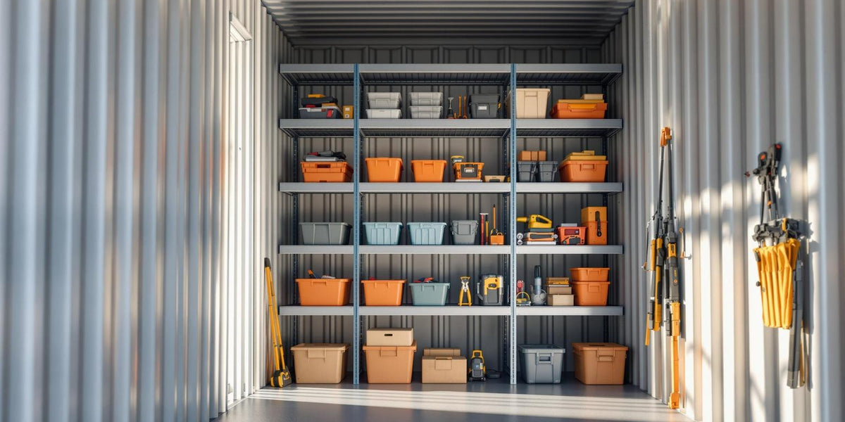 Quick Fit Containers Shipping Container Shelving – Maximise Space with Smart Storage ...