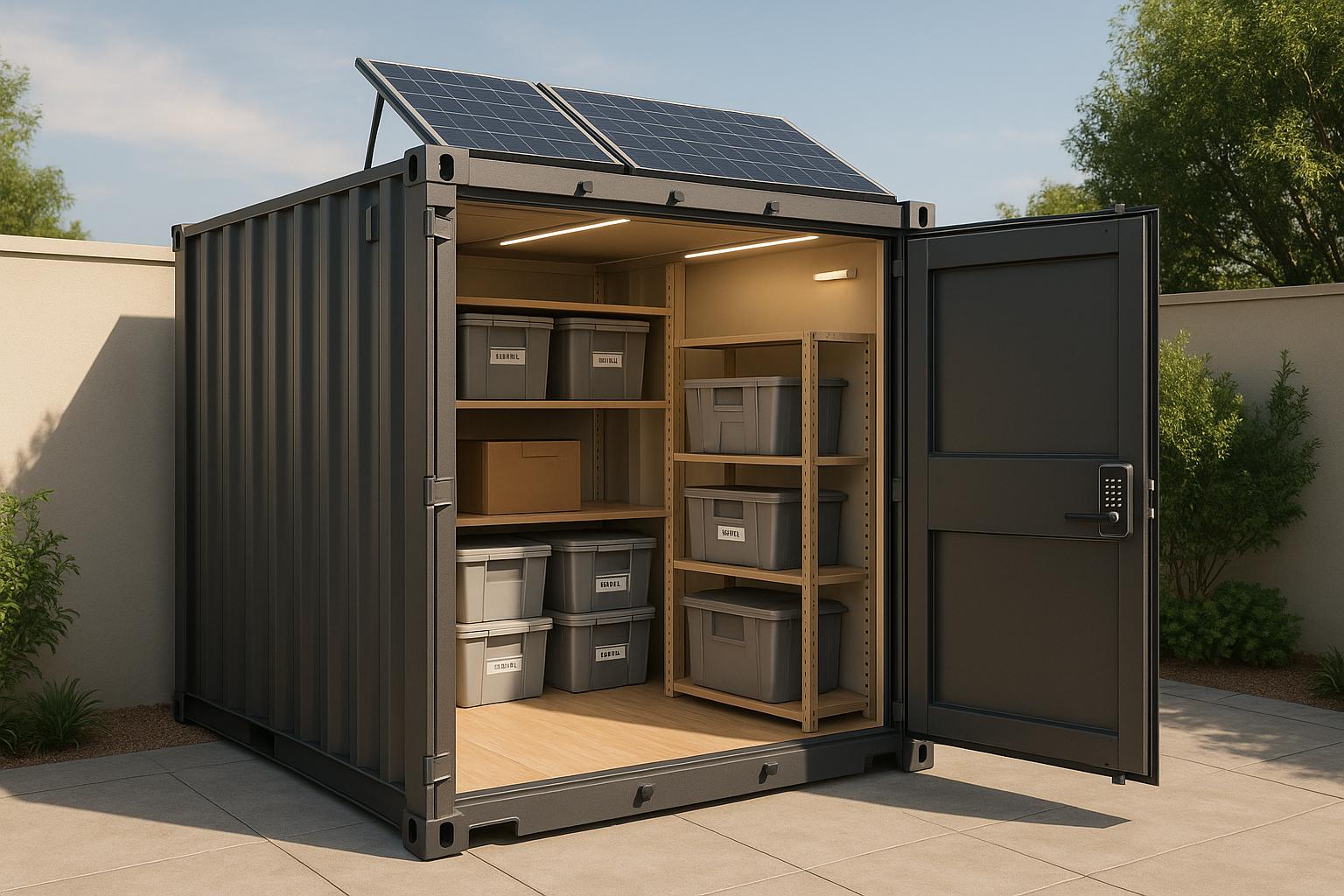 How to Turn Shipping Containers into Smart Storage Spaces