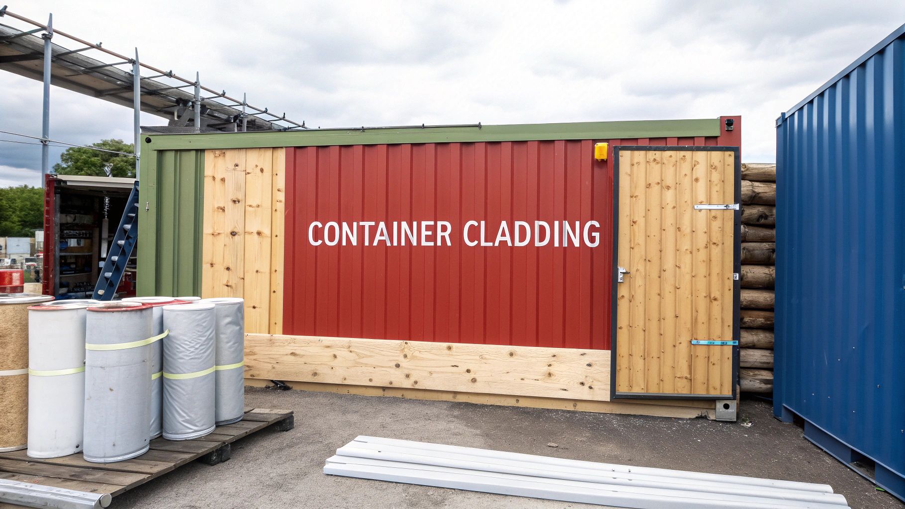 Cladding a Shipping Container: a UK Guide to Materials and Costs