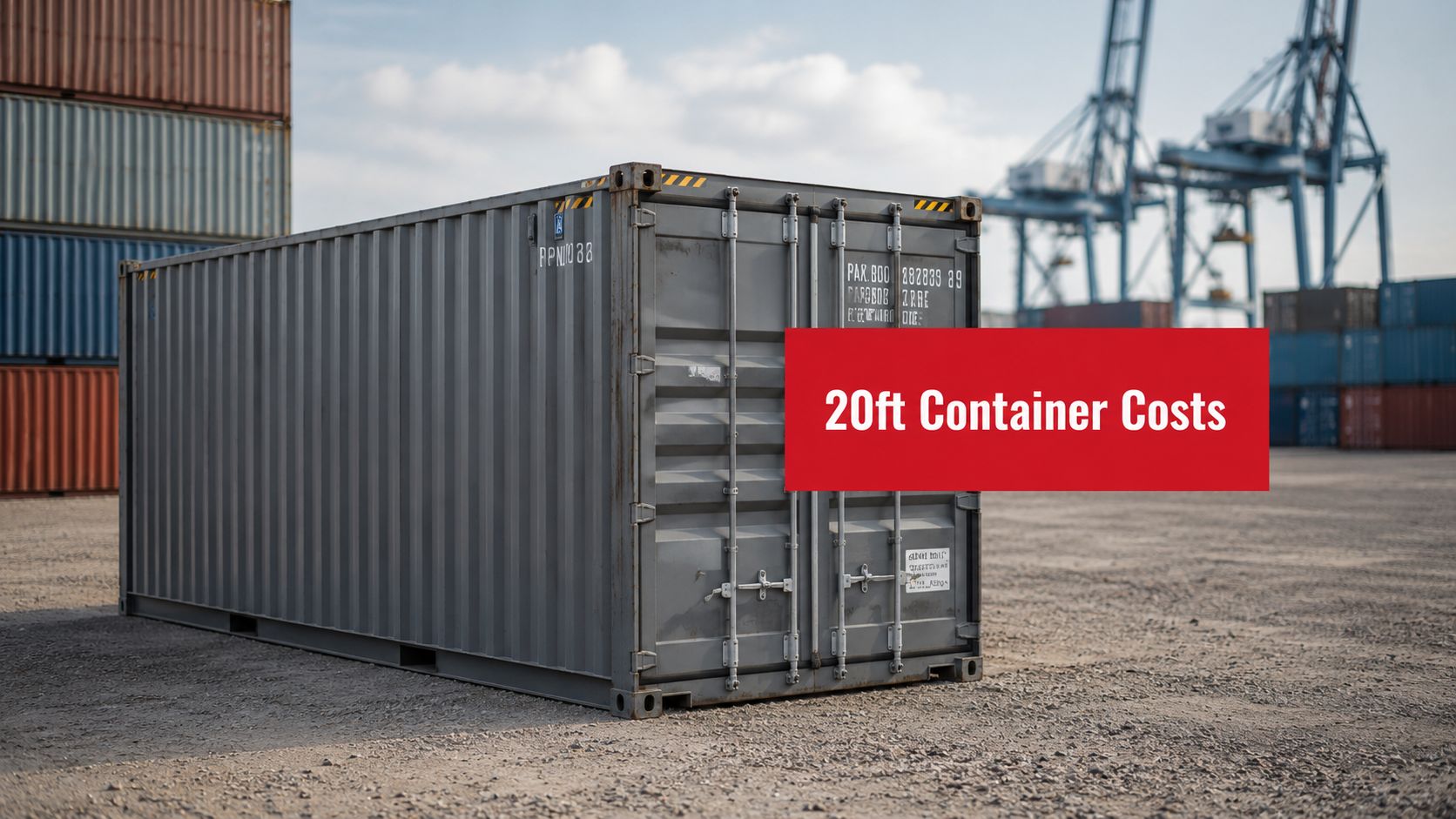 Cost of a 20Ft Shipping Container: 2026 UK Guide