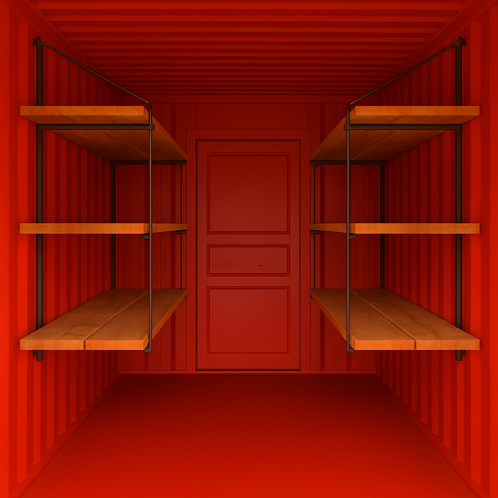 A Practical Guide to Steel Shipping Container Shelving