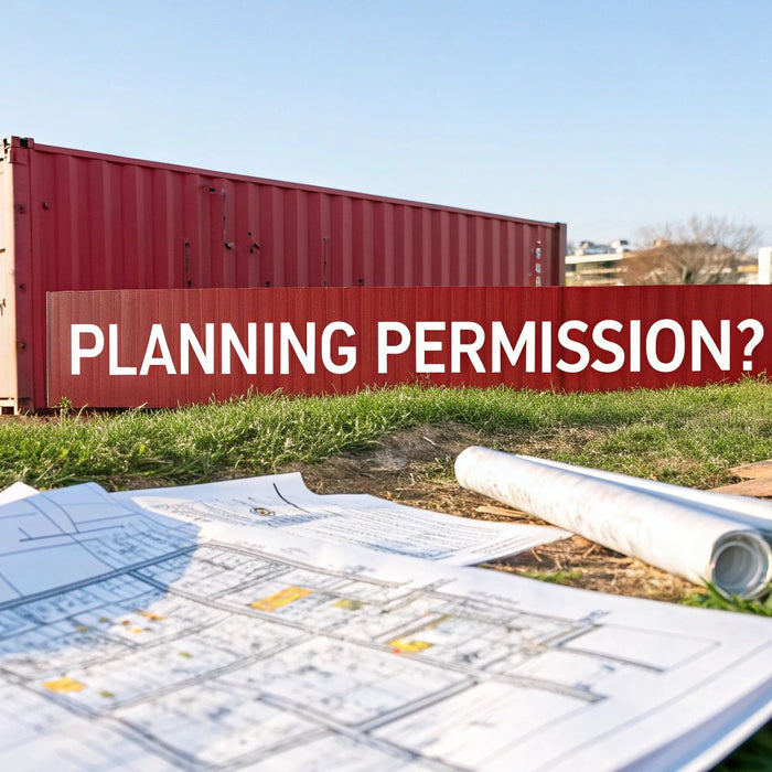 Do you need planning permission for a shipping container in the UK? A quick guide