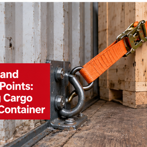 D-Rings and Lashing Points: Securing Cargo Inside a Container