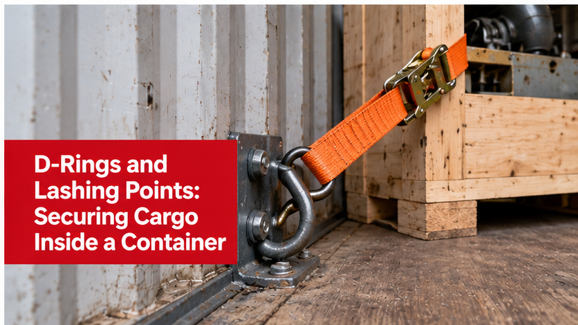 D-Rings and Lashing Points: Securing Cargo Inside a Container