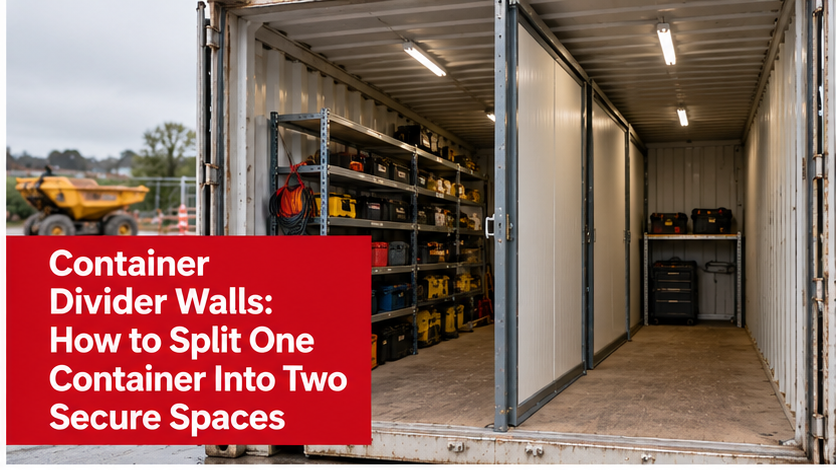 Container Divider Walls: How to Split One Container Into Two Secure Spaces