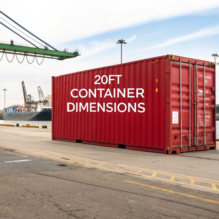 A Complete Guide: dimensions of a 20 foot shipping container