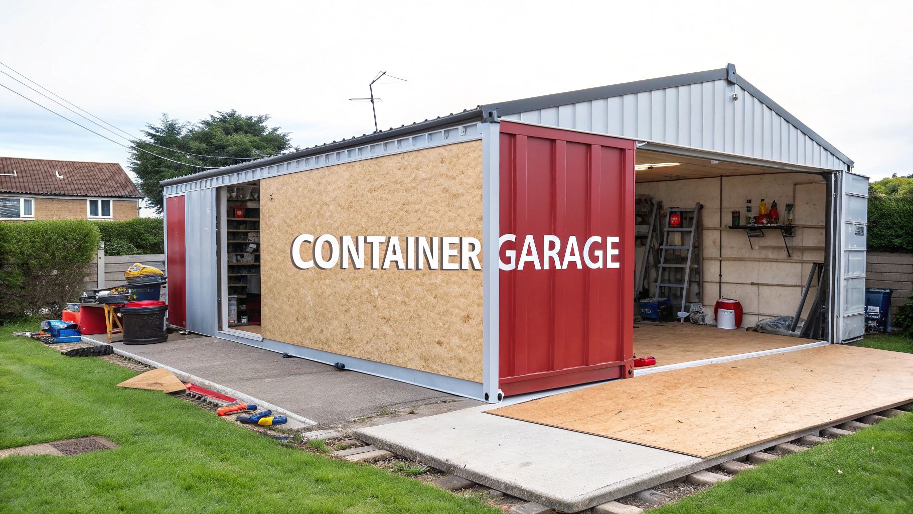 Shipping Container as Garage UK: Complete Guide