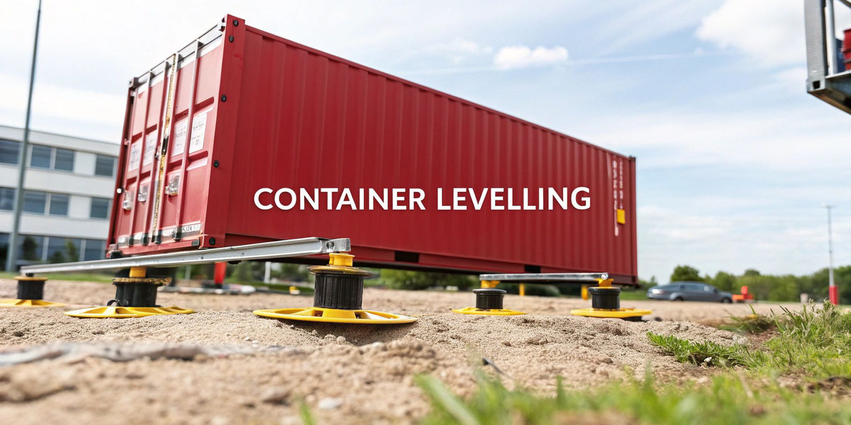 A Guide to Shipping Container Levelling — Quickfit Container Accessories