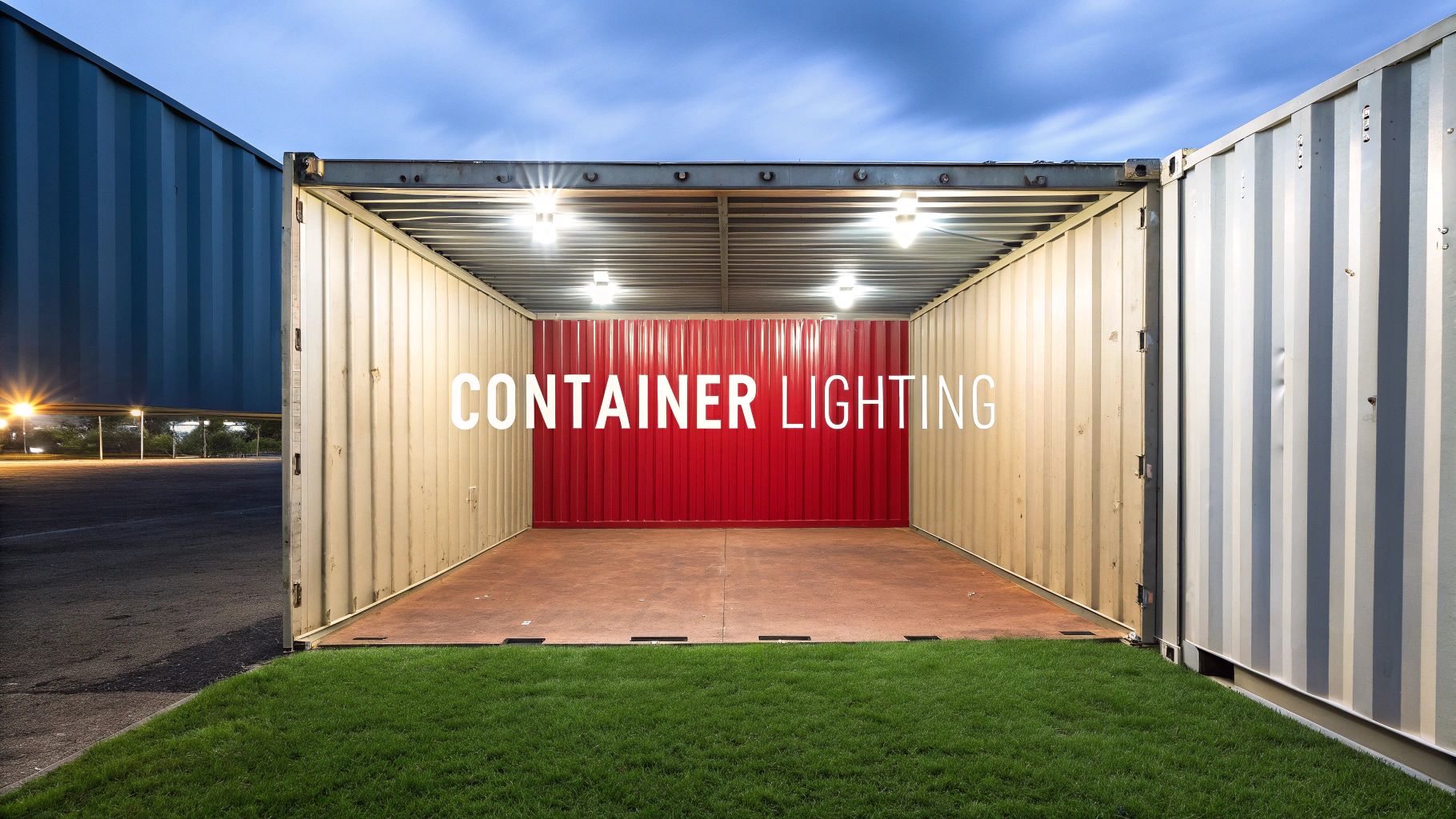 Best shipping container lights for safety and efficiency