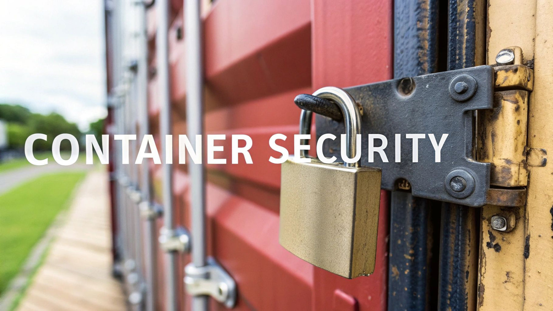 Shipping Containers Locks: Ultimate Security Guide — Quickfit Container ...