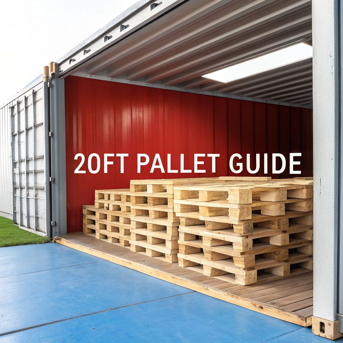 How Many Pallets in a 20 Foot Container A UK Guide
