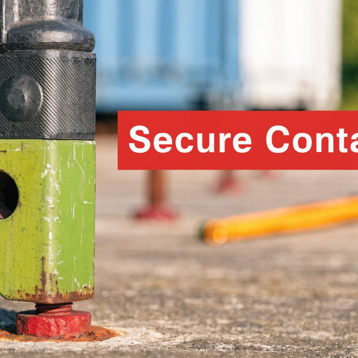 How to Secure a Shipping Container to the Ground