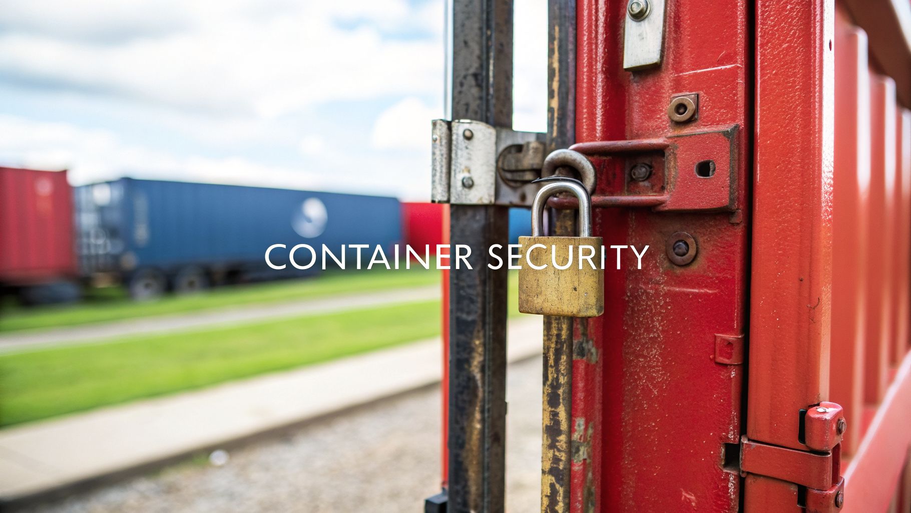 A Guide to the Best Locks for Shipping Container Security