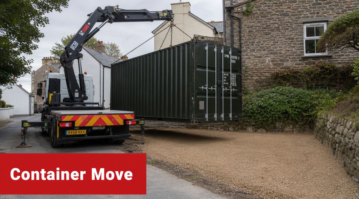 Moving Shipping Container: The Complete UK Guide 2026