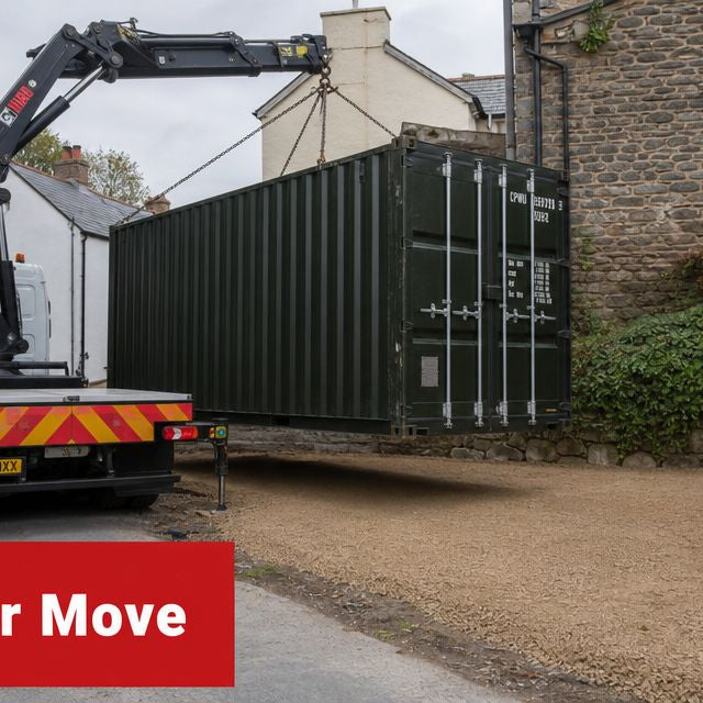 Moving Shipping Container: The Complete UK Guide 2026