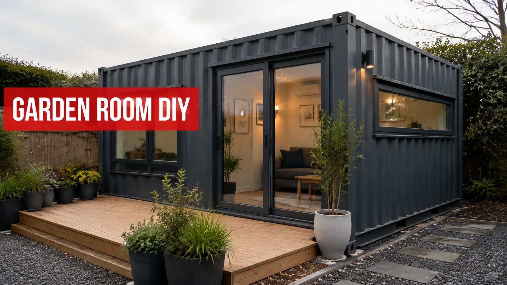 Build Your Shipping Container Garden Room: 2026 UK Guide