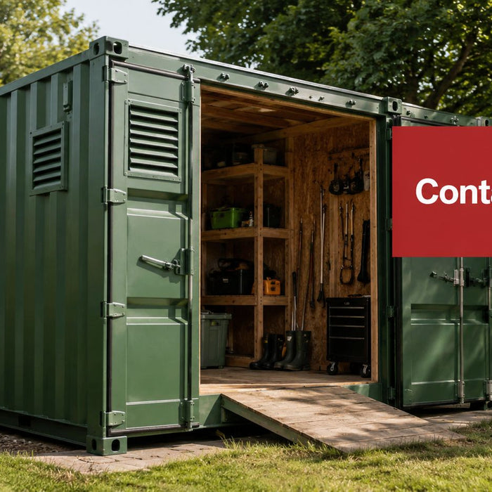 Shipping Container Garden Shed: A UK Conversion Guide