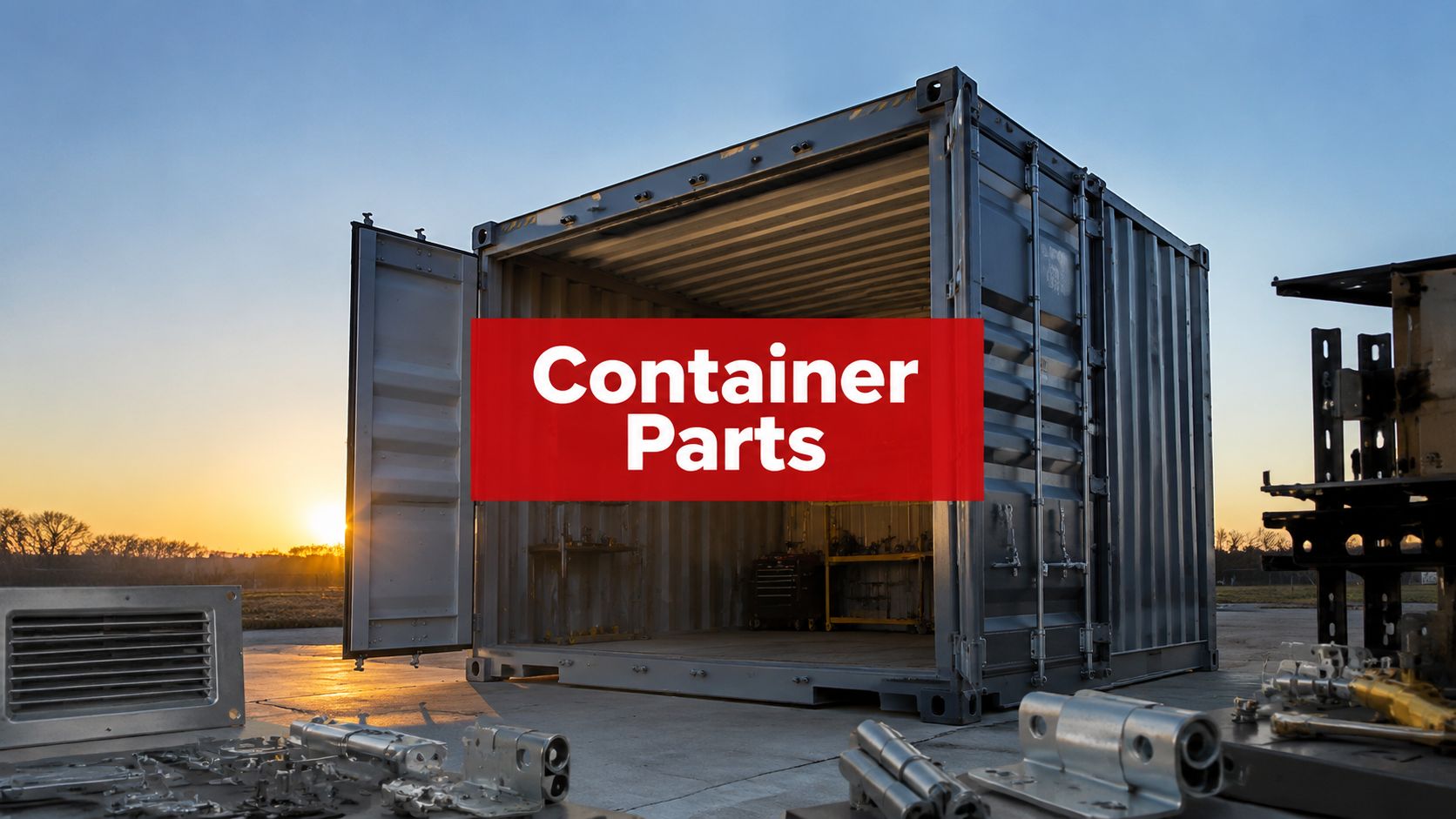 UK Shipping Container Modification Parts Guide