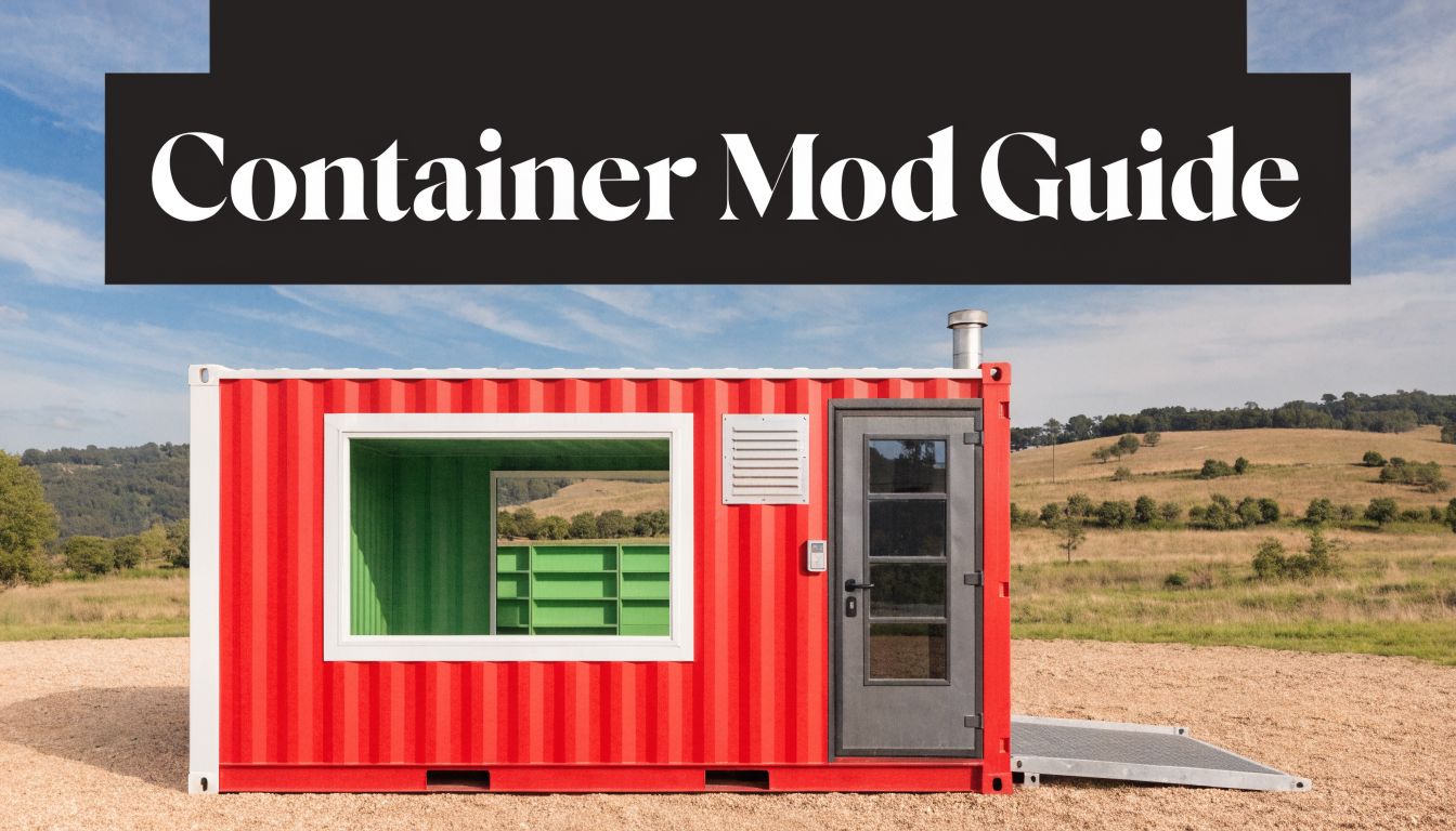 Shipping Container Modifications A UK Practical Guide