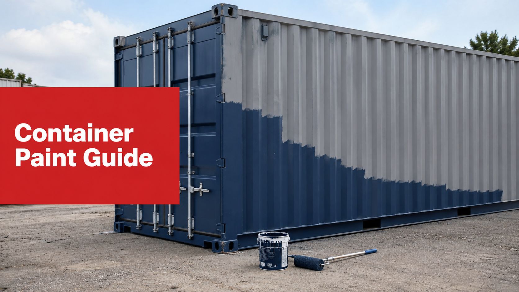 Shipping Container Paint: Your Complete UK Guide for 2026