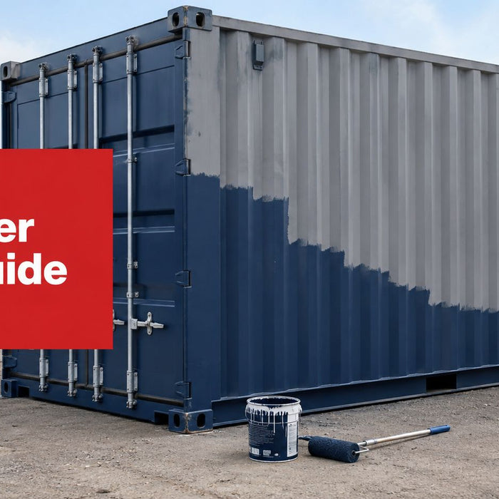 Shipping Container Paint: Your Complete UK Guide for 2026