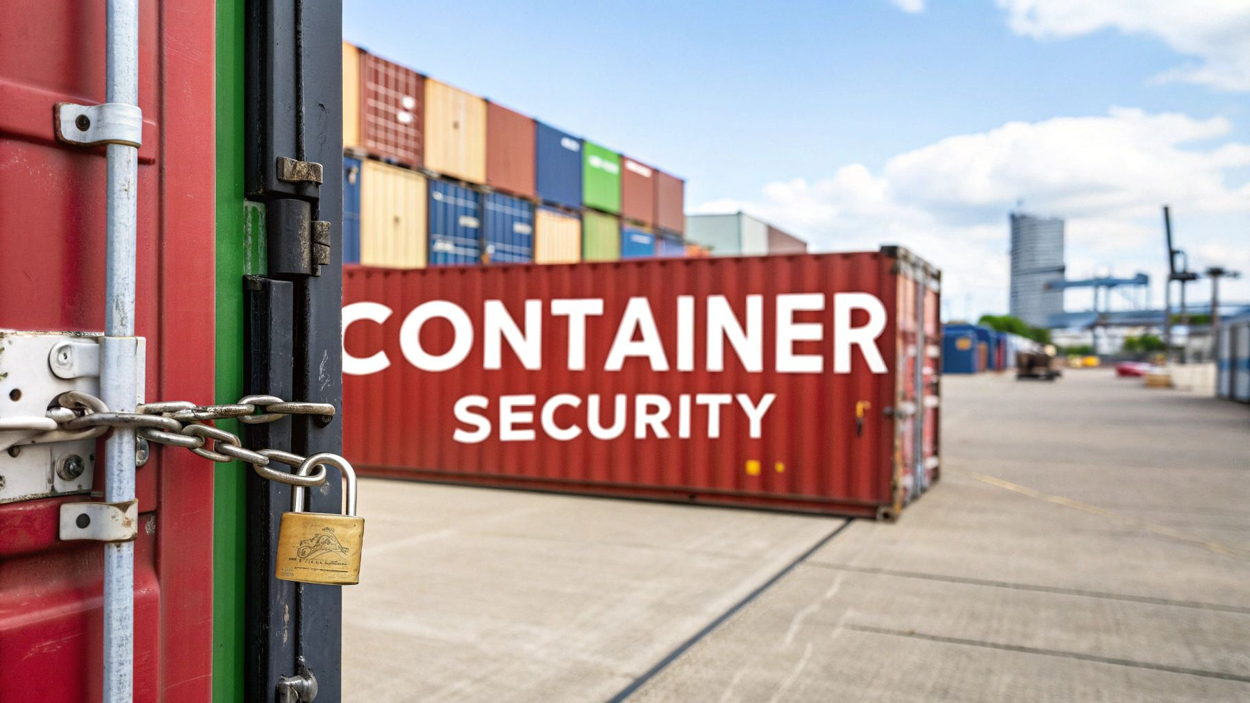 UK Shipping Container Security: The Ultimate Guide