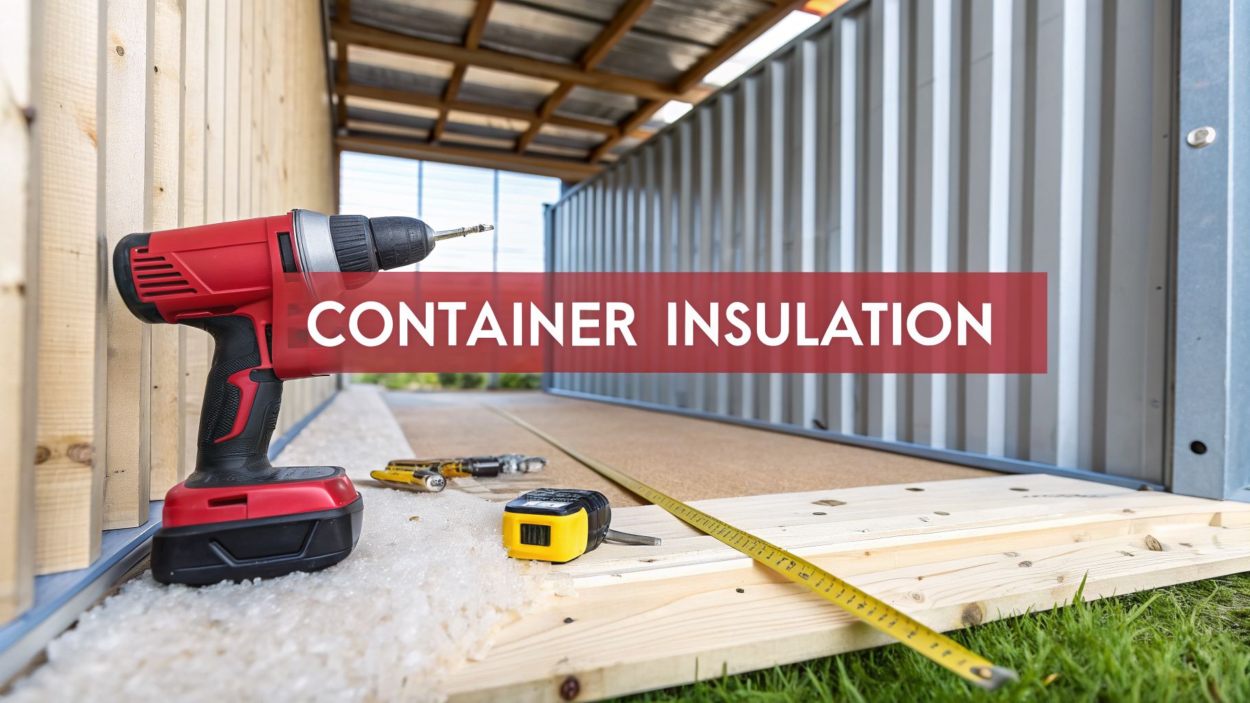 Uk Container Insulation Shipping Containers Insulation: Top Options for UK Climate — Quickfit ...