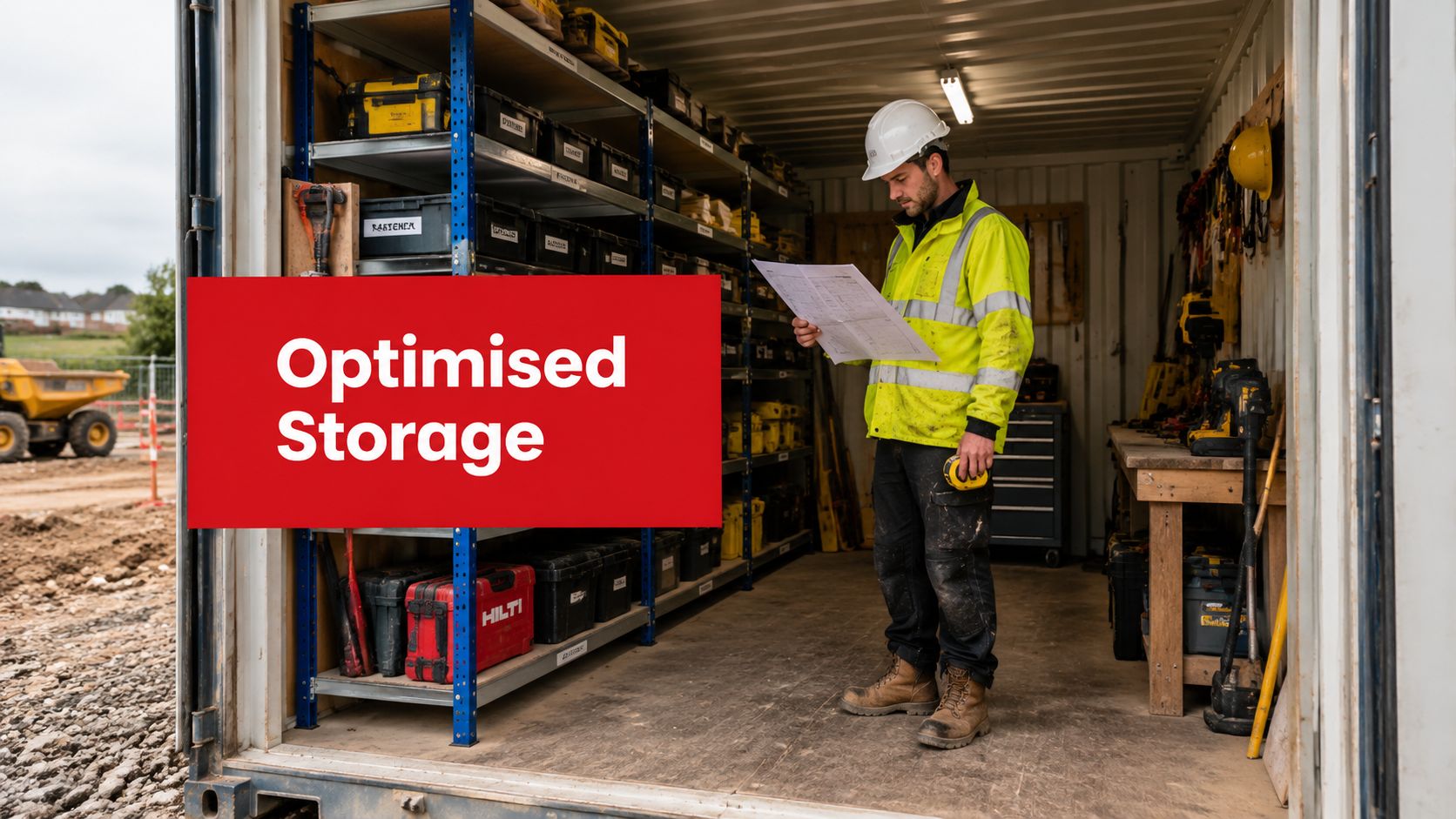 Small Container Storage Optimisation Guide for UK Sites