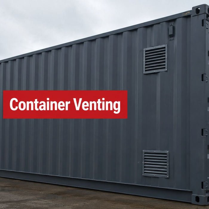 Venting a Shipping Container: A Practical UK Guide