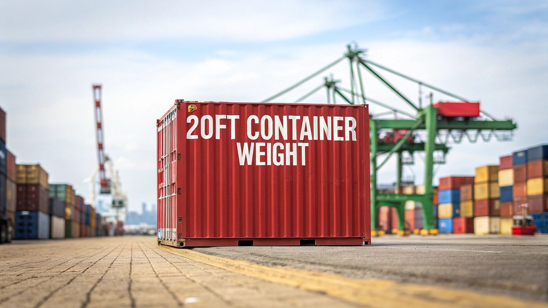 Weight of Container 20ft: A Guide to Tare, Gross, and Payload