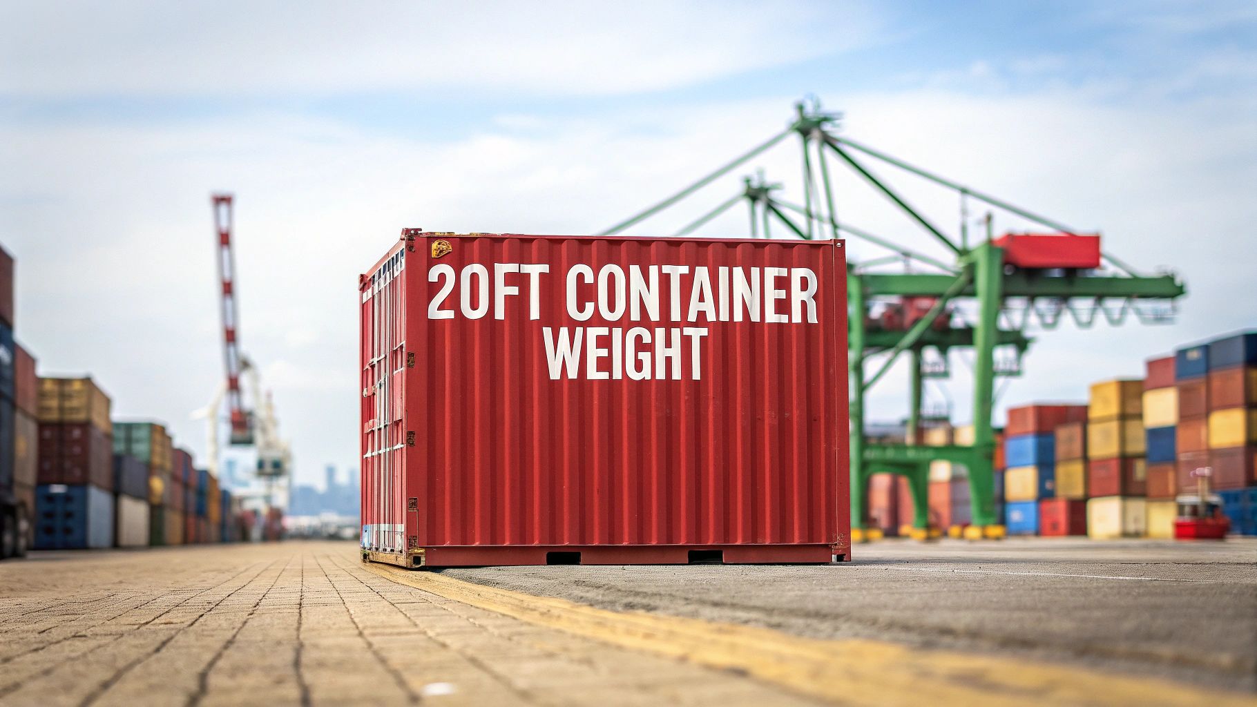 Weight of Container 20ft: A Guide to Tare, Gross, and Payload ...