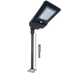 15W Solar Light & 600mm Utility Pole