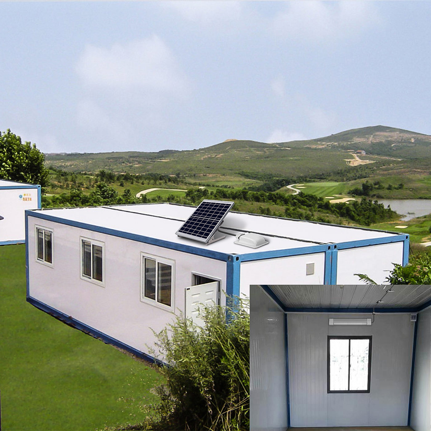 Internal Solar Light Kit for Containers - QCA - Quickfit Container ...