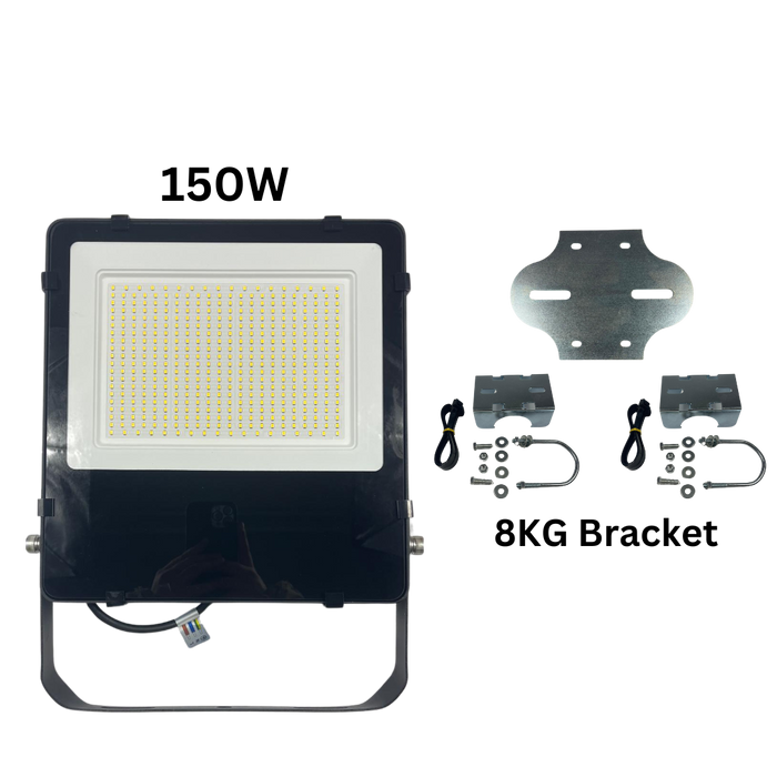 External Outdoor LED Floodlight – IP65 Waterproof, 4000K Neutral White, Wide Beam (No PIR Sensor)