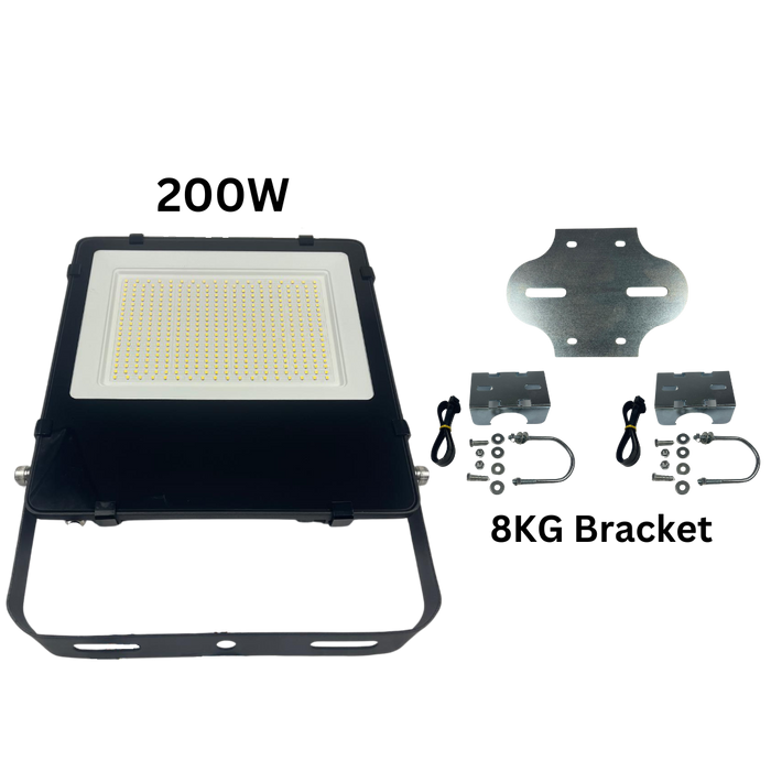External Outdoor LED Floodlight – IP65 Waterproof, 4000K Neutral White, Wide Beam (No PIR Sensor)