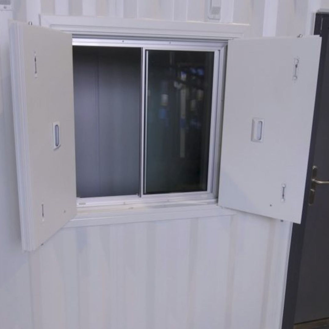 Anti-Vandal Window Shutter (1060x1035) for Containers - QCA - Quickfit ...