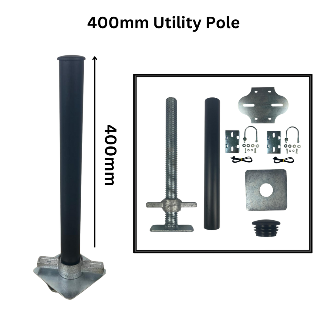 Utility Poles for Outdoor Lights & CCTV - QFCA - Quickfit Container ...