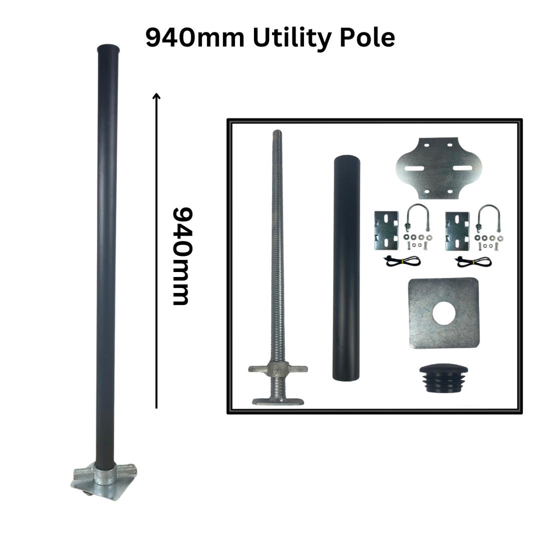 Utility Poles for Outdoor Lights & CCTV - QFCA - Quickfit Container ...