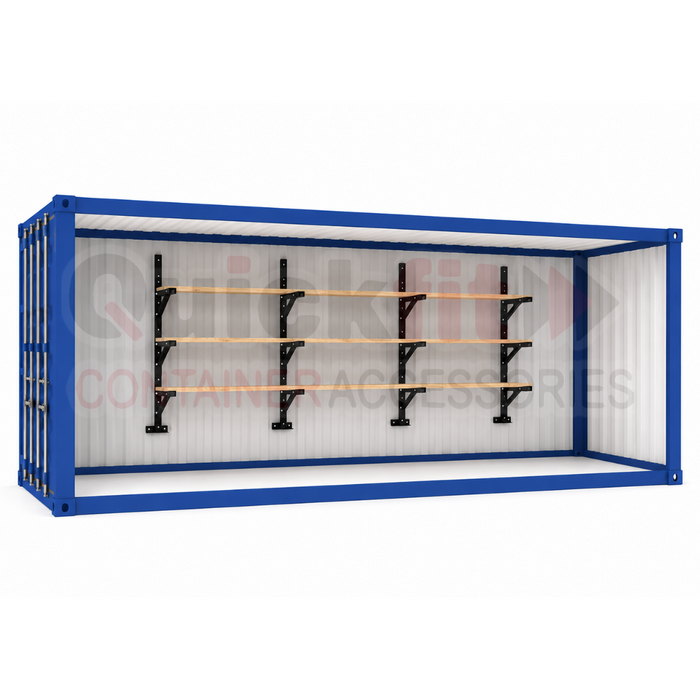Adjustable Shipping Container Shelving/ Racking Kit