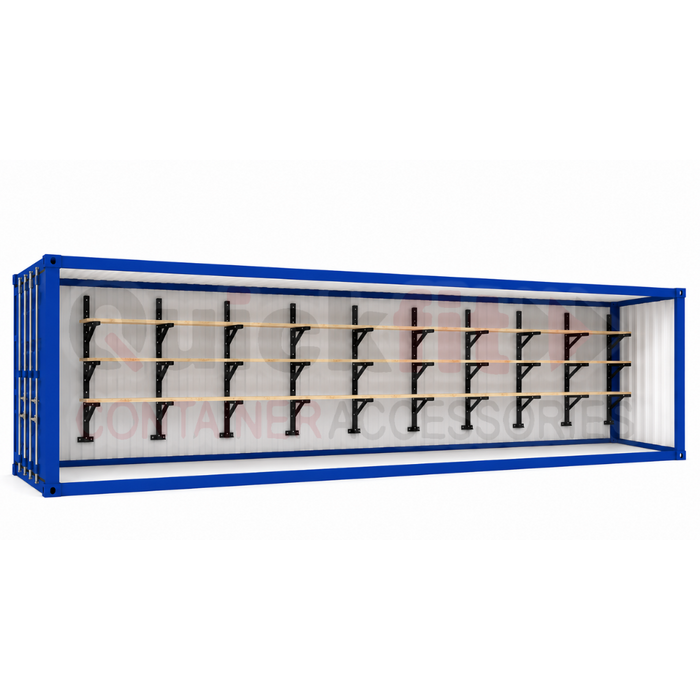 Adjustable Shipping Container Shelving/ Racking Kit