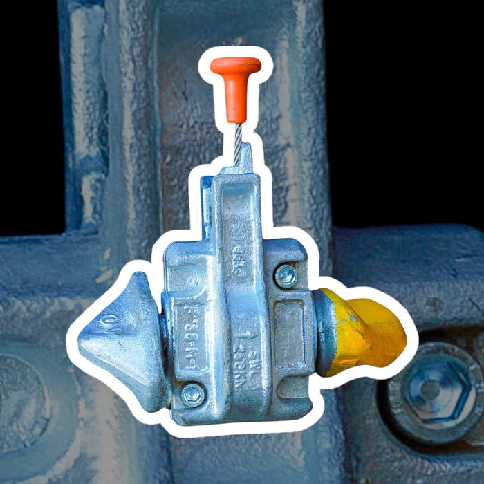 Semi Automatic Container Pin Semi-Automatic Twist Lock for Shipping Containers - QCA — Quickfit ...