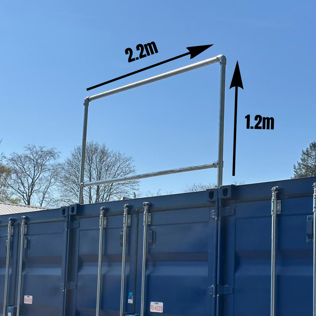Self Storage Banner Frame - Quickfit Container Accessories