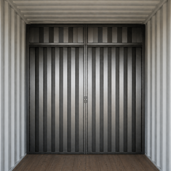 High Cube Container Divider Wall Kit with Enclosure Panels