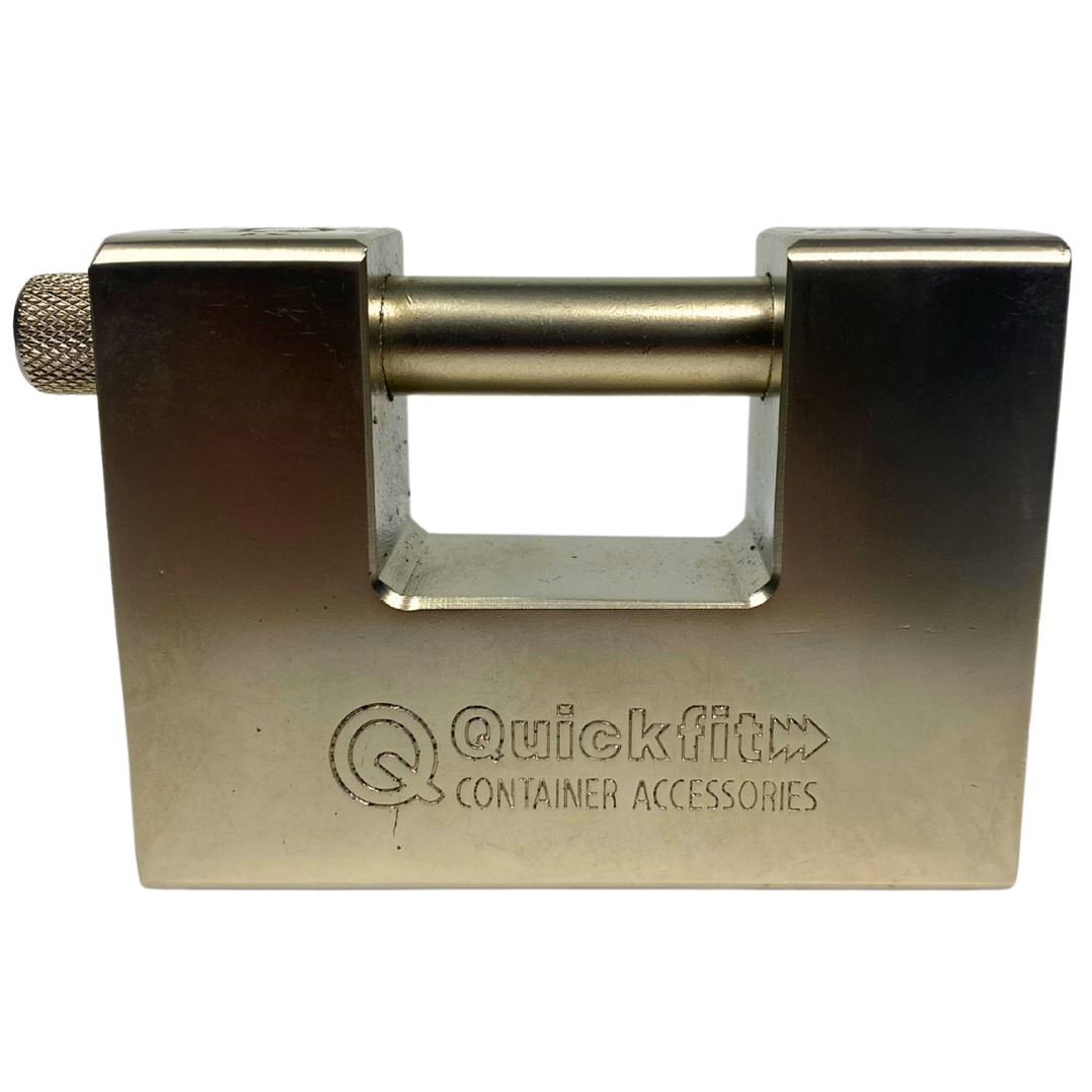 QuickFit Padlock 94mm for Maximum Security - QCA — Quickfit Container ...