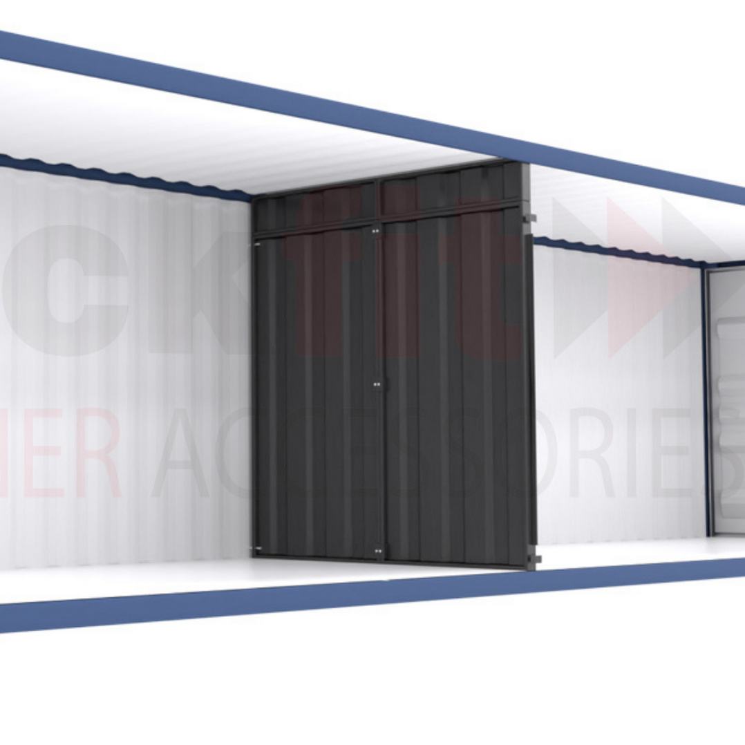 High Cube Container Divider Wall Kit with Enclosure Panels - Quickfit ...