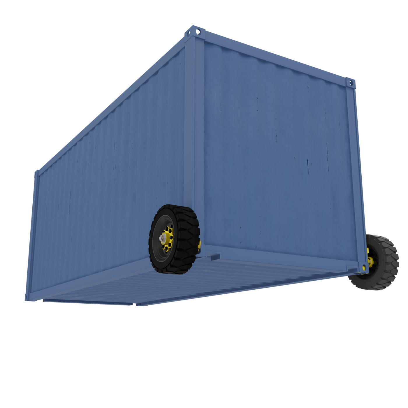 Container Cart Wheel Heavy Duty Shipping Container Side Mounted Fixed Caster Wheel ...