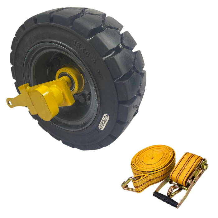 Heavy Duty Shipping Container Side Mounted Fixed Caster Wheel