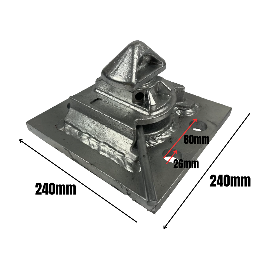 Container Patch Plate Fixing Plate for Shipping Container Twistlocks - QCA - Quickfit ...