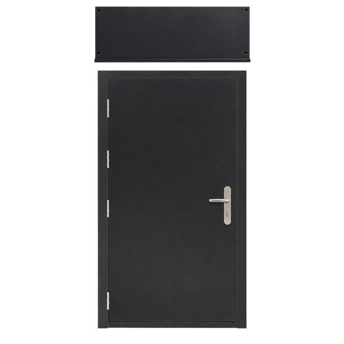 Self Drilling Shipping Container Single Door - No Welding Required | Self Install